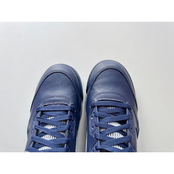 NIB 2015 NIKE Air Jordan 5 Retro Pre-Grape Hornets Navy Sneakers, Size 10.5 - Picture 5 of 15
